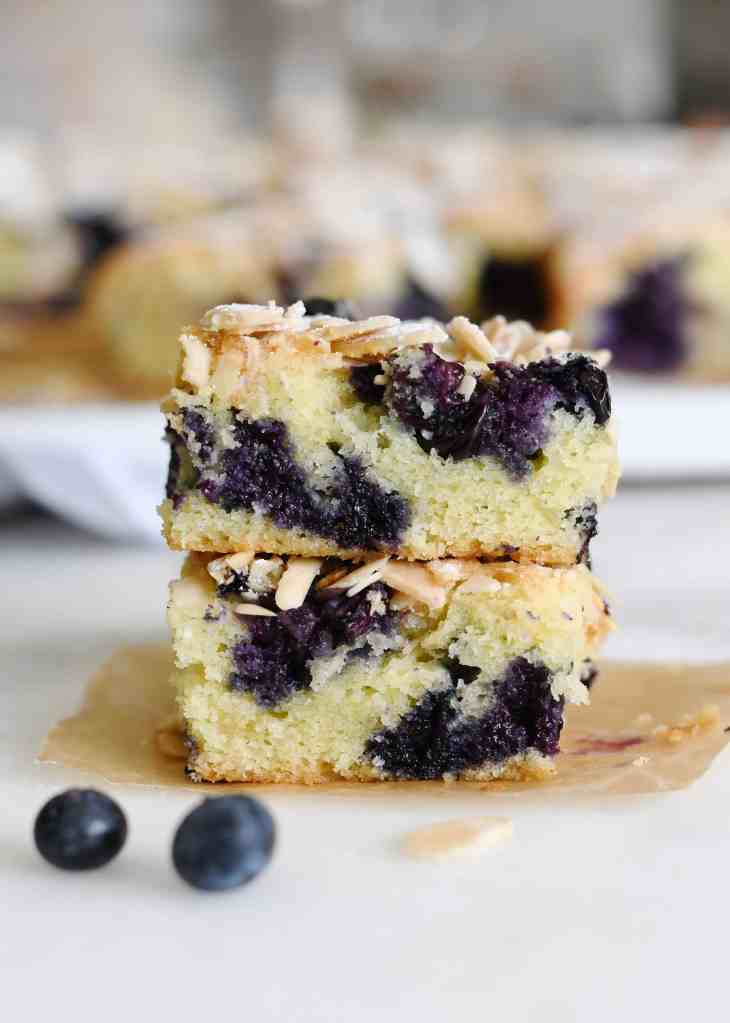 Blueberry and Almond&nbsp;Cake